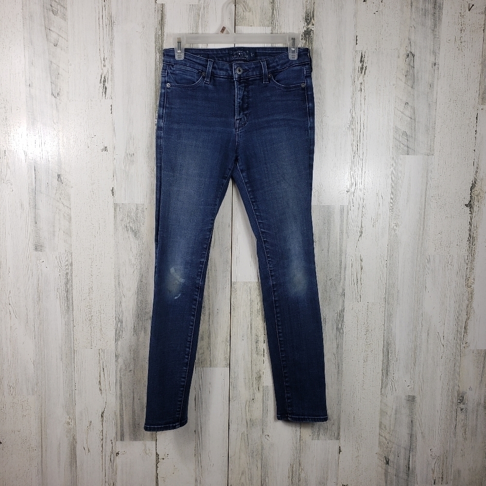 Lucky brand Hayden skinny dark wash jeans juniors size 0/25 *Flawed*